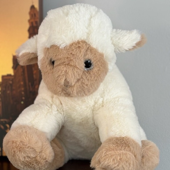 White Sheep plush toy - Picture 3 of 5